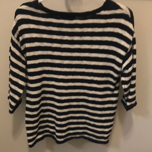 Soaked in Luxury striped sweater. - Picture 3 of 3